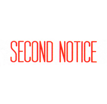 1012 - SECOND NOTICE