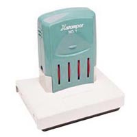 XSTAMPER® N80 PRE-INKED LARGE VERSADATER® STAMP
